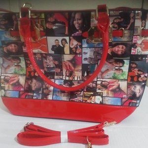 New: Michelle Obama Purse with Detachable Strap